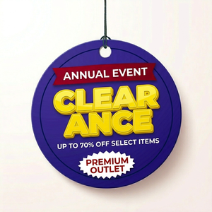 PVC Hanging Dangler Supermarket Advertising Display Double Sided Promotional <b>Ceiling</b> Sign Retail POP Marketing Board - Product Image 1