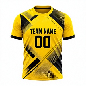 Uniforme de Fútbol Personalizado Transpirable para Hombre, Ecológico, 100% Poliéster, Manga Corta, Estampado, Color Sólido, Talla Adulto, de Alta Calidad - Product Image 4