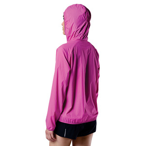 Custom Women's <b>Pink</b> Nylon Running Windbreaker <b>Jacket</b> Lightweight Hooded Shell <b>jacket</b> for men with Embroidery Print Logo Options - Product Image 4