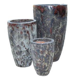 Jardinières en céramique émaillée durables et de grande taille pour l'extérieur, provenant d'une usine vietnamienne de confiance - Product Image 1