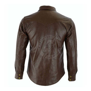 Camisas de Cuero para Hombre Más Vendidas en 2026, Oferta, Precio Económico, Diseña tus Propias Camisas de Cuero de Alta Calidad para Hombre - Product Image 2