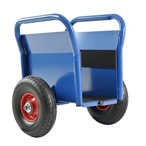 Carrello per Pannelli Super Resistente da 450 kg per Tutti i Terreni con Pneumatici in Gomma Piena da 10 Pollici e Due Comode Maniglie - Product Image 2
