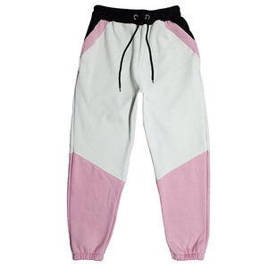 Pantalon de jogging décontracté pour homme en coton respirant, taille haute, de qualité supérieure, avec empiècements - Product Image 6