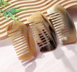 Peine de Cuerno Natural Premium Hecho a Mano, Antiestático, Impermeable, Estilo Rústico, Herramienta Duradera para el Cuidado del Cabello, Precios al por Mayor, Artesanía Natural - Product Image 5