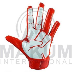 Nouveaux gants de football américain au design unique pour hommes et gants de football de qualité professionnelle à prix abordable avec étiquette privée - Product Image 6