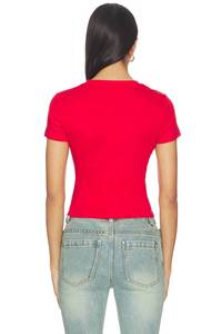 Women’s Slim Fit Crop <b>Top</b> Shirt Soft Cotton Streetwear Boutique Fashion Tee Wholesale Supplier - Product Image 2