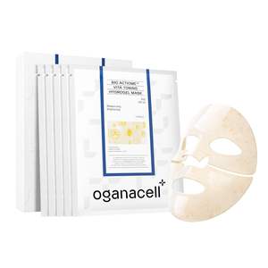 Mascarilla Facial de Hidrogel Tonificante BIO ACTIOME VITA de OGANACELL con Vitamina C Antiarrugas y Nutritiva para Todo Tipo de Piel - Product Image 1