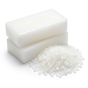 Cera de Parafina Refinada, Cera de Parafina Totalmente Refinada 58-60 ° Cera de Parafina Blanca en Bloque, Grado Industrial, Lubricante de PVC para Velas - Product Image 1