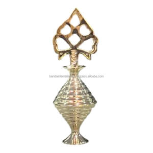 Pot d'eye-liner en laiton de haute qualité avec bâton Surmedani polonais fini pour la bouteille de stockage Surma est utilisé maquillage des yeux - Product Image 4