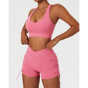 Sujetador Deportivo de Yoga para Mujer, Sin Costuras, de Alta Sujeción, para Gimnasio, Entrenamiento, Top Corto, Transpirable, de Secado Rápido, Ropa Deportiva para Mujer - Product Image 4
