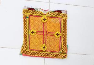 Kutch Vintage Embelli Perlé Indien Empiècements Patches Sacs Robe Veste Broderie - Product Image 6