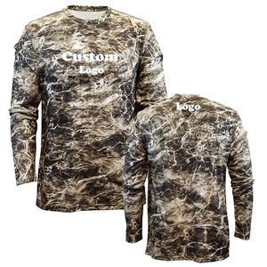 Camiseta de Pesca Personalizada con Sublimación, Transpirable, con Protección UV, Camiseta de Pesca de Manga Larga para Hombre, Camiseta de Pesca de Poliéster - Product Image 2