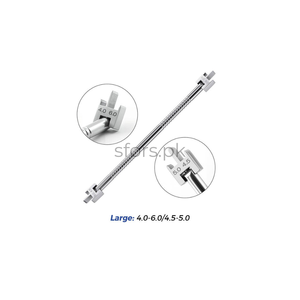 Instrumento de Posicionamiento de Brackets Dentales Ajustables y Móviles, Medidor de Altura de Brackets, Acero Inoxidable - Product Image 3