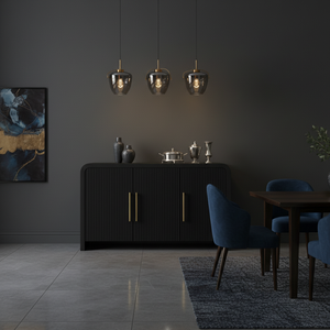 3 Doors Sideboard Coffee <b>Table</b> for Living Room Sofa Luxury Velvet Living Room Sofa Set Furniture Premium Quality Export Quality - Product Image 5