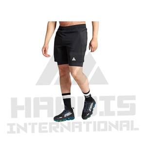 Shorts de course personnalisés en gros pour hommes en polyester avec doublure en mesh - Product Image 3