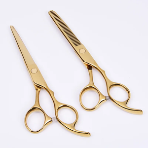 Ciseaux de coiffure 6'' en acier inoxydable JP, ensemble de ciseaux de barbier professionnels pour la coupe de cheveux, avec sac inclus - Product Image 5