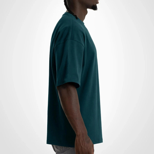 Nouveau T-shirt Homme Oversize Style Vintage Coupe Ample Coton Streetwear Décontracté Vêtement d'Été pour Homme - Product Image 2