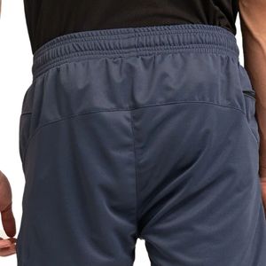 Shorts de sport décontractés bleu marine pour hommes avec fermeture éclair, cordon de serrage à la taille, légers, pour la course et l'entraînement - Product Image 4