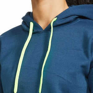 Sweat à capuche pour femme de qualité supérieure, tendance, nouveau style uni, tissu 100% coton, manches longues, couleur unie, sweat à capuche pour femme - Product Image 5