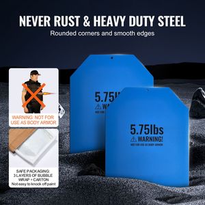 Placas de Peso de Acero Premium de 5.75 LB, Diseño Ergonómico Contorneado para WODs - Product Image 4