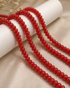 Cuentas de piedras preciosas Zed Rondelle al por mayor, hebras de piedras preciosas naturales a granel, cuentas de piedras sueltas para la fabricación de joyas - Product Image 3