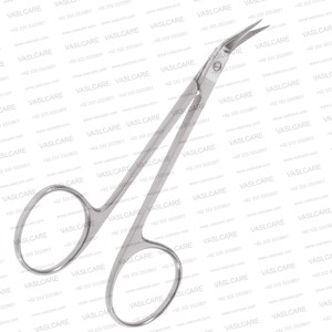 Tijeras Anguladas Wilmer de 3-3/4″ (9.4 cm) – Tijeras de Disección de Cartílago con Punta Nasal Angulada Delicada para Rinoplastia y Otorrinolaringología - Product Image 2