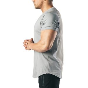 Ropa deportiva transpirable poliéster Spandex Fitness deportes hombres camisetas 2026 - Product Image 2