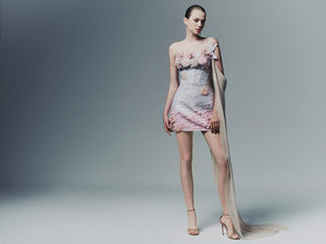 ชุดเดรสมีปีกของดอกไม้บาน _ ชุดเดรสหรูกูตูร์จากแบรนด์ท้องถิ่นเวียดนาม - Product Image 5