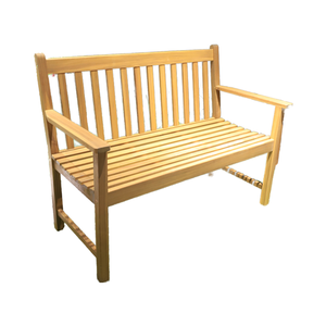 Elégant siège d'amour extérieur en bois | Banc d'acacia avec table de centre pour jardin et patio | Fournisseur du Vietnam - Product Image 1