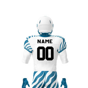 High Quality Custom Sublimation American Football Uniform Professional Sportswear with Printed Team Sports Designs Uniforms - Product Image 5