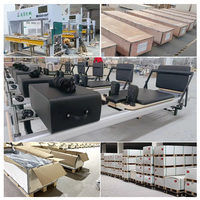 Barre d'entraînement réglable en aluminium certifiée CE pour Reformer Pilates, idéale pour studios de boutique en Espagne, Italie, France