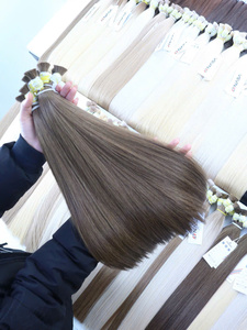 ผมต่อแบบ100% เวียดนามยาว100กรัมสีเข้ม70ซม. - Product Image 6