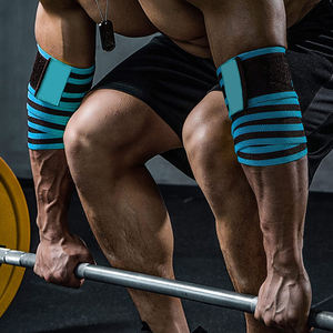 ผ้าพันข้อศอกแบบยืดหยุ่นปรับได้สำหรับนักเพาะกาย อุปกรณ์ออกกำลังกายคุณภาพสูงสำหรับการฝึกซ้อมและฟิตเนส - Product Image 2