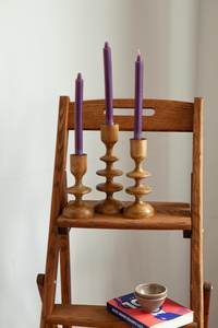 Custom Rustic Wood Creative Candle Holder Wood Craft Vintage Wooden <b>Tea</b> <b>Light</b> Candle Holder for Home Restaurant By UO INDIA - Product Image 1