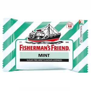 ฟิชเชอร์แมนส์เฟรนด์ มินต์ น้ำตาลน้อย 25 กรัม แบบเม็ดอม - Product Image 1