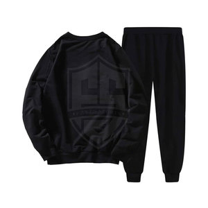 Survêtement moderne pour homme 100% coton, coupe classique, respirant, écologique, confortable, pour l'entraînement sportif, les voyages et la mode urbaine - Product Image 2
