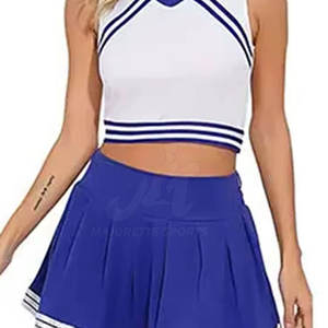 Robe de cheerleading en tissu extensible léger, coupe confortable pour les entraînements et les spectacles d'équipe - Product Image 6