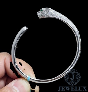 Premium Jewelux Moissanite Tennis Bracelet Iced Hip Hop Jewelry <b>Men</b> Women Custom Length Gold Plated Silver Chain Gift Wholesale - Product Image 4