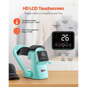 เครื่องรีดร้อนอัตโนมัติสำหรับหมวก 2 หัวรีดแบบเปลี่ยนได้ เปิด-ปิดอัตโนมัติ หน้าจอสัมผัส ตั้งเวลาได้อย่างแม่นยำ สำหรับหมวกแบบกำหนดเอง - Product Image 4