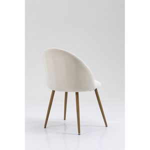 Nordic <b>Velvet</b> Leisure Arm <b>Chair</b> with Solid Wood Frame for <b>Bedroom</b> or Hotel - Product Image 5