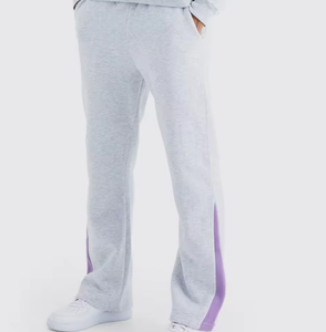 Conjunto Deportivo de Hombre con Sudadera con Paneles Laterales, Conjunto Casual para Correr, Ropa Urbana de Dos Piezas, Logotipo Personalizado - Product Image 3