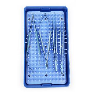 Juego de cirugía de mano, Set de tijeras y pinzas, instrumentos microquirúrgicos hechos por Pissco - Product Image 3