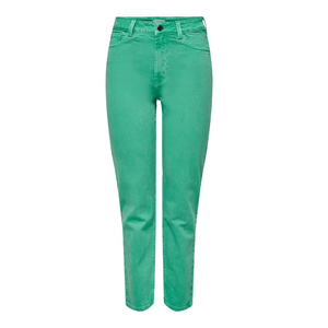 Jeans de Verano para Mujer, Cintura Media, Pierna Ancha, Corte Bootcut, Transpirables, Ecológicos, Colores y Logotipo Personalizados, Servicio OEM, Bolsillos, Tallas Grandes - Product Image 3