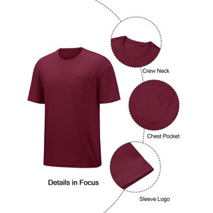 เสื้อยืดคอกลมผู้ชาย สไตล์เรียบง่าย สวมใส่สบาย แฟชั่นลำลอง ขนาดใหญ่พิเศษ เหมาะสำหรับวิ่งออกกำลังกาย เล่นกีฬา ใส่ได้ในฤดูร้อน เสื้อผู้ชาย - Product Image 5