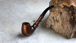 Pipa de Tabaco de Madera Natural Ecológica Tallada a Mano, Regalo para Coleccionistas de Tradebyd - Product Image 5