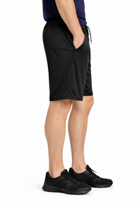 Pantalones Cortos Deportivos Negros para Hombre – Comodidad Premium y Rendimiento Diario - Product Image 2