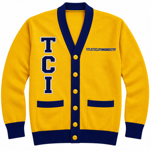 Créez des logos personnalisés Sigma Gamma Rho sur des pulls en tricot à col en V pour les sororités/fraternités/écoles/collèges/universités - Product Image 1