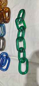 Accesorios de lujo personalizados, cadenas decorativas multiusos, cadenas gruesas de resina, cadenas acrílicas para decoración de pared - Product Image 6