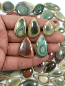 Pierres précieuses en vrac de Jaspe Impérial, cabochons naturels, pierres à facettes, cristaux de guérison, fournisseur en gros, export - Product Image 5