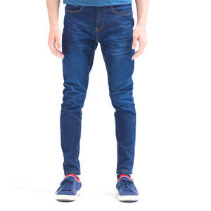 Pantalon en jean brut pour homme style workwear, en denim de coton robuste, vente en gros usine - Product Image 1